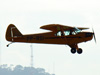 Piper J-3C-65 Cub, PP-RSI, do Aeroclube de Rio Claro. (31/01/2012)