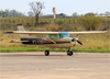 Cessna 150M, PT-FIB, do Aeroclube de Barretos. (17/09/2014)