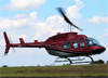 Bell 206L-4 Long Ranger IV, PP-LAA, pousando no aeroporto de So Carlos. (31/01/2015)