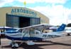 Cessna 206 StationAir TC, PR-MMC, comercializado no Brasil pela Tam Jatos Executivos.