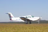 Piper/Embraer Corisco II, correndo para decolar.