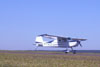 Cessna 140-A, PT-ACZ, correndo para decolar.