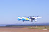 Os dois Rans S-10 do Hangar Del Cielo decolando.