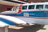 Cessna 402B Businessliner, PT-IUW, da TAM Txi Areo. (14/12/1977) Foto: Wesley Minuano.