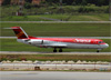 Fokker 100 (F28MK0100), PR-OAI, da Avianca Brasil. (10/12/2014)