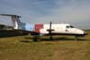 Embraer EMB-120ER Brasília, PT-OZM, ex-Exel Air (Holanda) e Aparte Táxi Aéreo, estacionado desde outubro de 2000. (20/06/2008) Foto: Wesley Minuano.